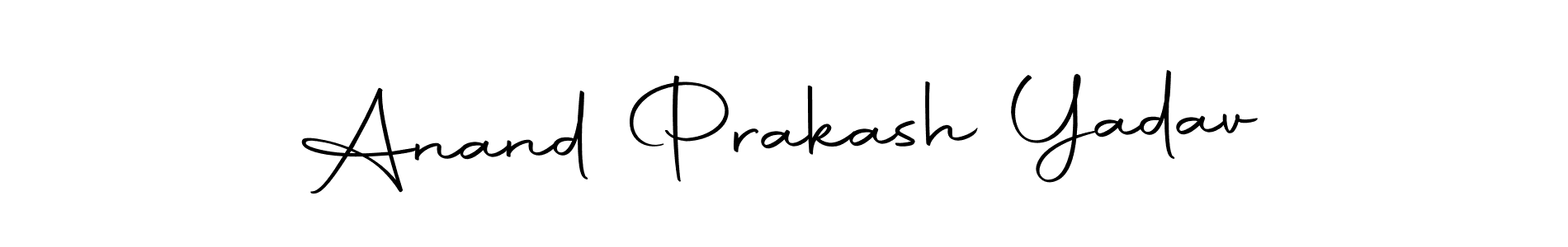 You can use this online signature creator to create a handwritten signature for the name Anand Prakash Yadav. This is the best online autograph maker. Anand Prakash Yadav signature style 10 images and pictures png