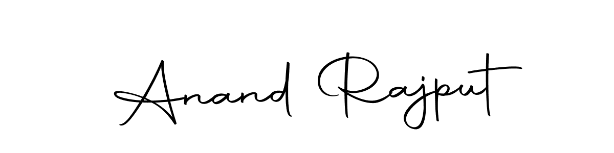 Make a beautiful signature design for name Anand Rajput. With this signature (Autography-DOLnW) style, you can create a handwritten signature for free. Anand Rajput signature style 10 images and pictures png