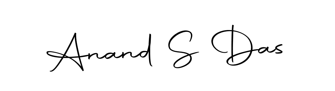 How to make Anand S Das name signature. Use Autography-DOLnW style for creating short signs online. This is the latest handwritten sign. Anand S Das signature style 10 images and pictures png