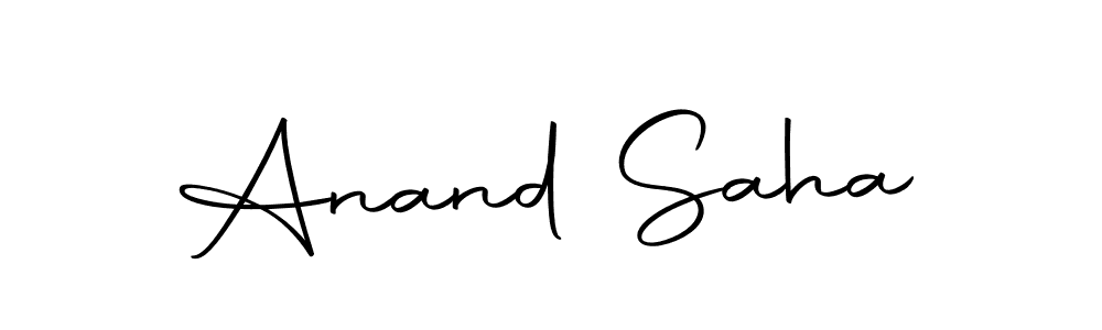 Design your own signature with our free online signature maker. With this signature software, you can create a handwritten (Autography-DOLnW) signature for name Anand Saha. Anand Saha signature style 10 images and pictures png