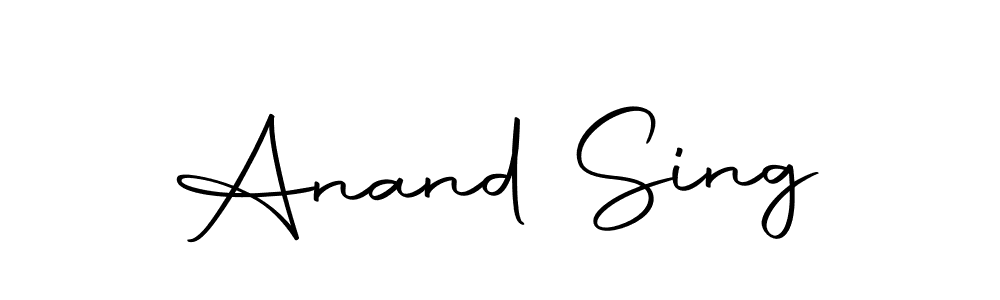 You should practise on your own different ways (Autography-DOLnW) to write your name (Anand Sing) in signature. don't let someone else do it for you. Anand Sing signature style 10 images and pictures png