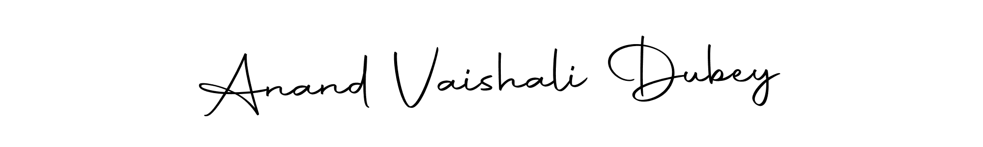 The best way (Autography-DOLnW) to make a short signature is to pick only two or three words in your name. The name Anand Vaishali Dubey include a total of six letters. For converting this name. Anand Vaishali Dubey signature style 10 images and pictures png