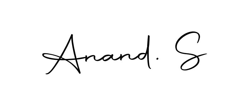 Use a signature maker to create a handwritten signature online. With this signature software, you can design (Autography-DOLnW) your own signature for name Anand. S. Anand. S signature style 10 images and pictures png