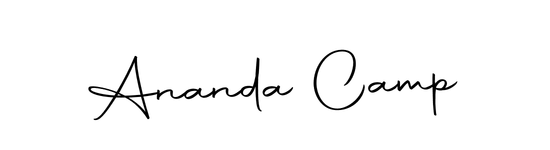Make a beautiful signature design for name Ananda Camp. Use this online signature maker to create a handwritten signature for free. Ananda Camp signature style 10 images and pictures png