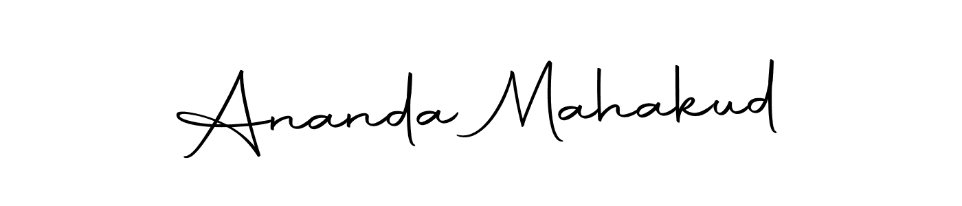 Here are the top 10 professional signature styles for the name Ananda Mahakud. These are the best autograph styles you can use for your name. Ananda Mahakud signature style 10 images and pictures png