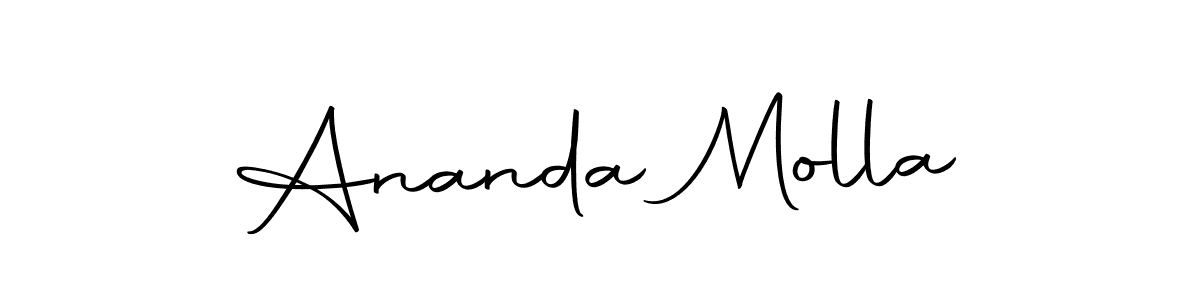 if you are searching for the best signature style for your name Ananda Molla. so please give up your signature search. here we have designed multiple signature styles  using Autography-DOLnW. Ananda Molla signature style 10 images and pictures png