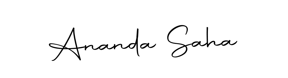 Autography-DOLnW is a professional signature style that is perfect for those who want to add a touch of class to their signature. It is also a great choice for those who want to make their signature more unique. Get Ananda Saha name to fancy signature for free. Ananda Saha signature style 10 images and pictures png