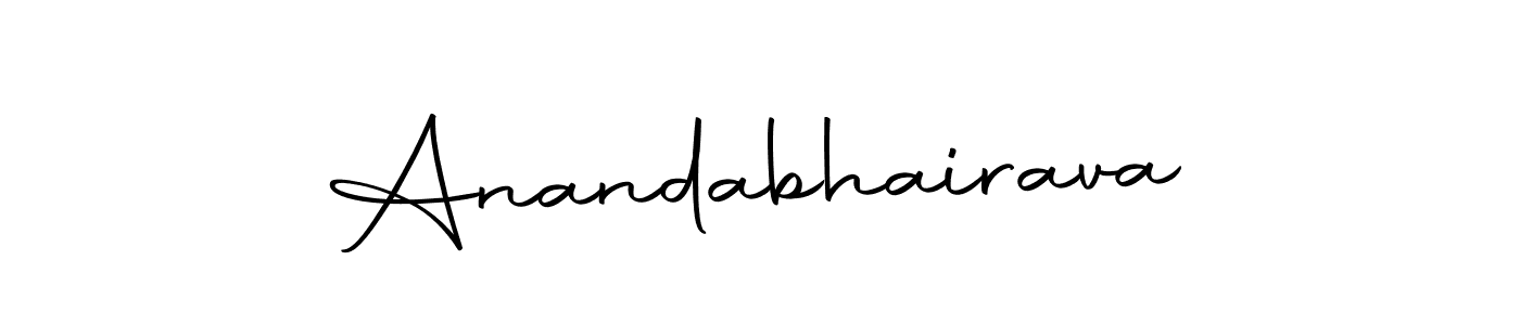 Anandabhairava stylish signature style. Best Handwritten Sign (Autography-DOLnW) for my name. Handwritten Signature Collection Ideas for my name Anandabhairava. Anandabhairava signature style 10 images and pictures png