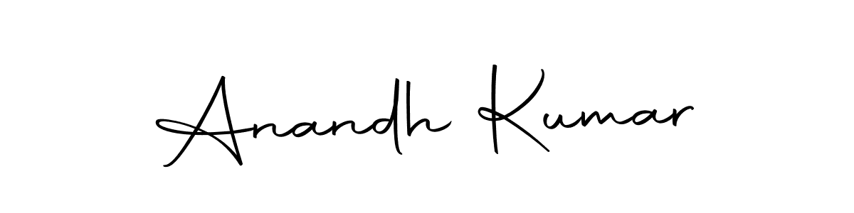 Make a beautiful signature design for name Anandh Kumar. With this signature (Autography-DOLnW) style, you can create a handwritten signature for free. Anandh Kumar signature style 10 images and pictures png