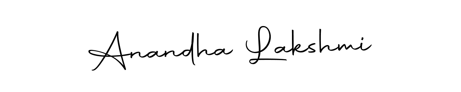 Design your own signature with our free online signature maker. With this signature software, you can create a handwritten (Autography-DOLnW) signature for name Anandha Lakshmi. Anandha Lakshmi signature style 10 images and pictures png
