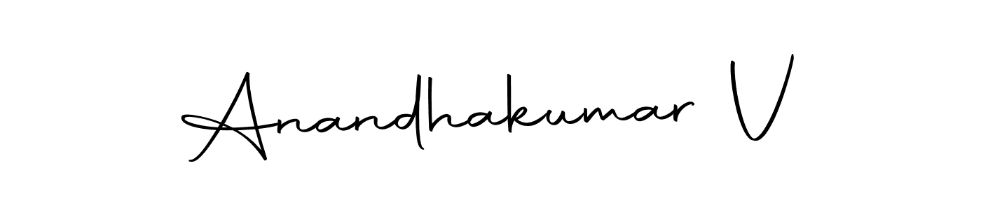 if you are searching for the best signature style for your name Anandhakumar V. so please give up your signature search. here we have designed multiple signature styles  using Autography-DOLnW. Anandhakumar V signature style 10 images and pictures png