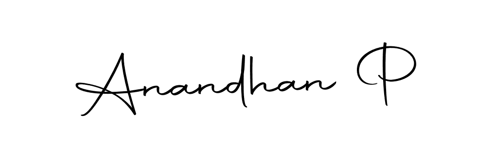 You can use this online signature creator to create a handwritten signature for the name Anandhan P. This is the best online autograph maker. Anandhan P signature style 10 images and pictures png