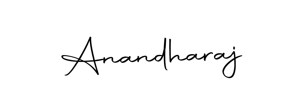 You can use this online signature creator to create a handwritten signature for the name Anandharaj. This is the best online autograph maker. Anandharaj signature style 10 images and pictures png