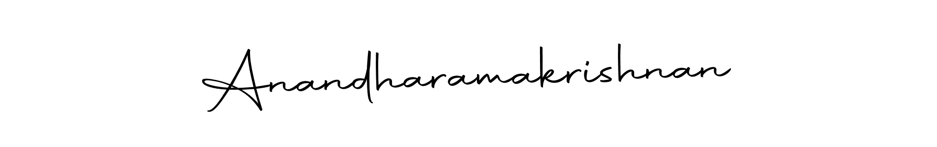 Use a signature maker to create a handwritten signature online. With this signature software, you can design (Autography-DOLnW) your own signature for name Anandharamakrishnan. Anandharamakrishnan signature style 10 images and pictures png