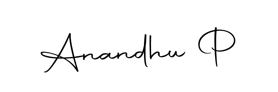 Create a beautiful signature design for name Anandhu P. With this signature (Autography-DOLnW) fonts, you can make a handwritten signature for free. Anandhu P signature style 10 images and pictures png