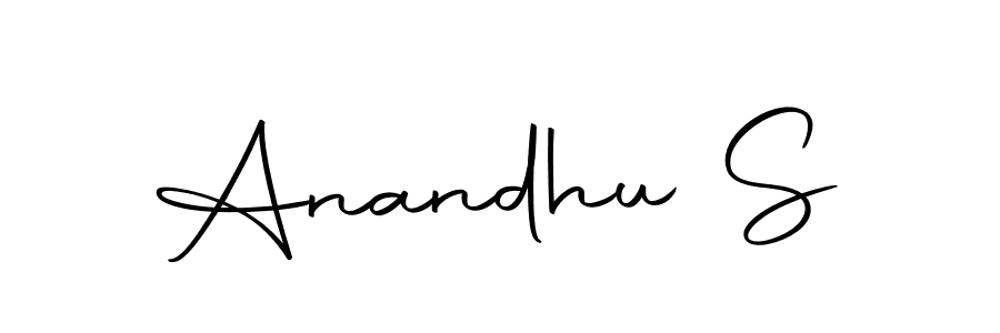 You should practise on your own different ways (Autography-DOLnW) to write your name (Anandhu S) in signature. don't let someone else do it for you. Anandhu S signature style 10 images and pictures png