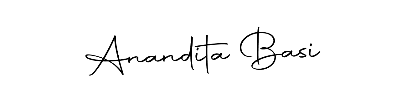 Make a beautiful signature design for name Anandita Basi. With this signature (Autography-DOLnW) style, you can create a handwritten signature for free. Anandita Basi signature style 10 images and pictures png