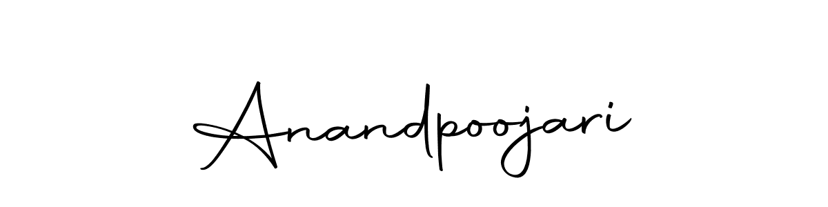 Make a short Anandpoojari signature style. Manage your documents anywhere anytime using Autography-DOLnW. Create and add eSignatures, submit forms, share and send files easily. Anandpoojari signature style 10 images and pictures png