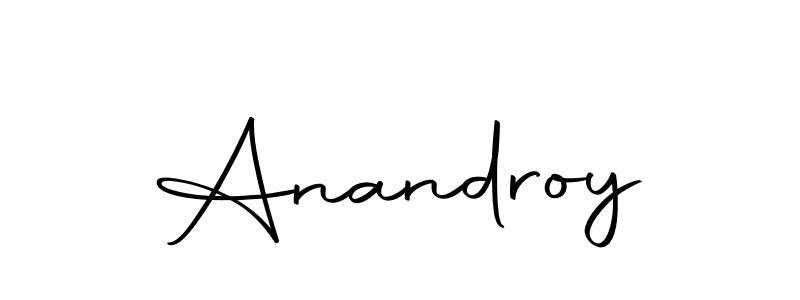 Also we have Anandroy name is the best signature style. Create professional handwritten signature collection using Autography-DOLnW autograph style. Anandroy signature style 10 images and pictures png