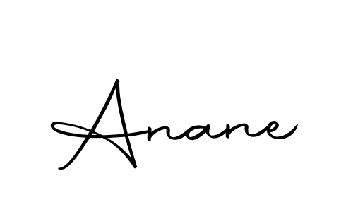 Design your own signature with our free online signature maker. With this signature software, you can create a handwritten (Autography-DOLnW) signature for name Anane. Anane signature style 10 images and pictures png