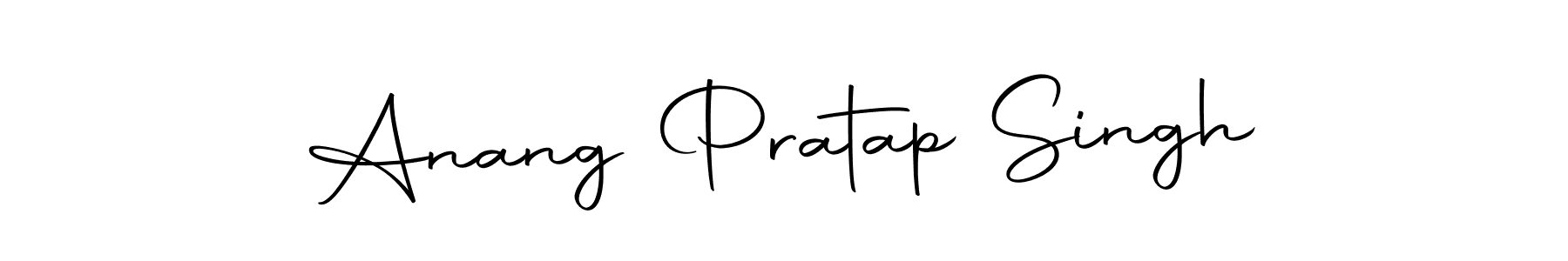 Create a beautiful signature design for name Anang Pratap Singh. With this signature (Autography-DOLnW) fonts, you can make a handwritten signature for free. Anang Pratap Singh signature style 10 images and pictures png
