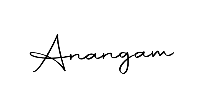 Create a beautiful signature design for name Anangam. With this signature (Autography-DOLnW) fonts, you can make a handwritten signature for free. Anangam signature style 10 images and pictures png