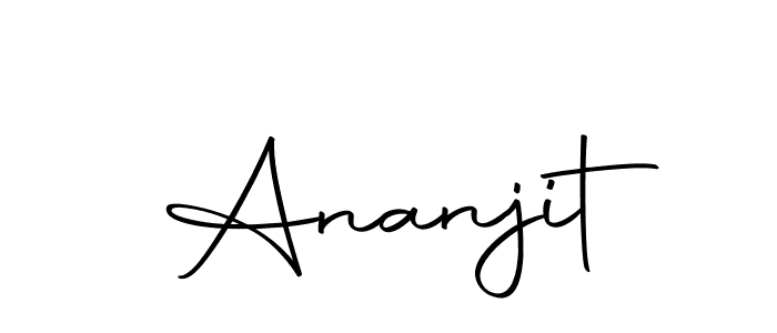 Make a beautiful signature design for name Ananjit. Use this online signature maker to create a handwritten signature for free. Ananjit signature style 10 images and pictures png