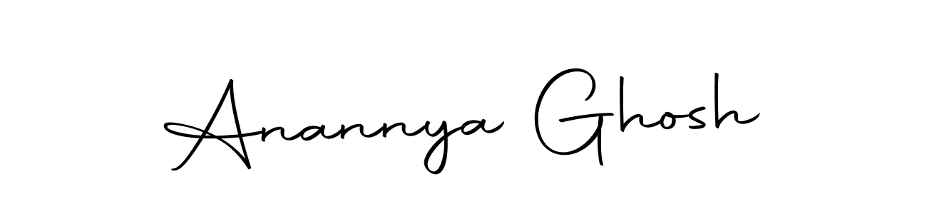 Anannya Ghosh stylish signature style. Best Handwritten Sign (Autography-DOLnW) for my name. Handwritten Signature Collection Ideas for my name Anannya Ghosh. Anannya Ghosh signature style 10 images and pictures png