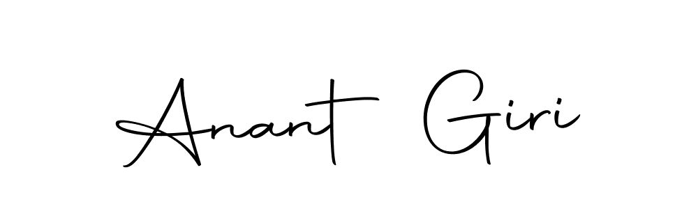 Make a beautiful signature design for name Anant Giri. Use this online signature maker to create a handwritten signature for free. Anant Giri signature style 10 images and pictures png
