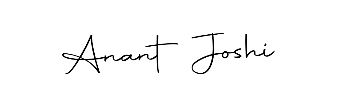 Make a beautiful signature design for name Anant Joshi. With this signature (Autography-DOLnW) style, you can create a handwritten signature for free. Anant Joshi signature style 10 images and pictures png