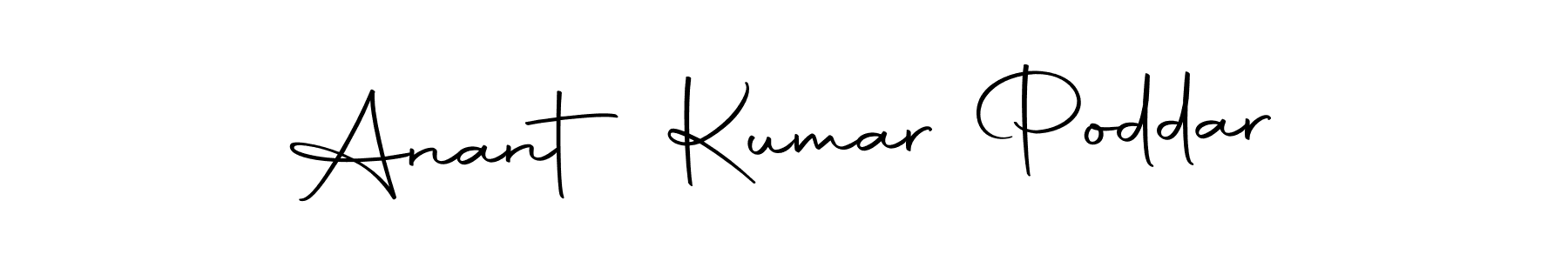 Also we have Anant Kumar Poddar name is the best signature style. Create professional handwritten signature collection using Autography-DOLnW autograph style. Anant Kumar Poddar signature style 10 images and pictures png