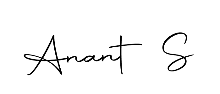 You can use this online signature creator to create a handwritten signature for the name Anant S. This is the best online autograph maker. Anant S signature style 10 images and pictures png