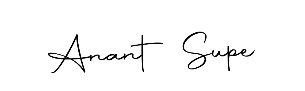 Make a beautiful signature design for name Anant Supe. Use this online signature maker to create a handwritten signature for free. Anant Supe signature style 10 images and pictures png