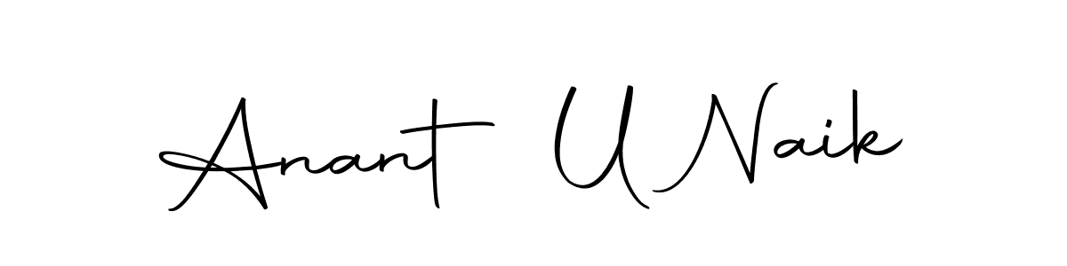 It looks lik you need a new signature style for name Anant U Naik. Design unique handwritten (Autography-DOLnW) signature with our free signature maker in just a few clicks. Anant U Naik signature style 10 images and pictures png
