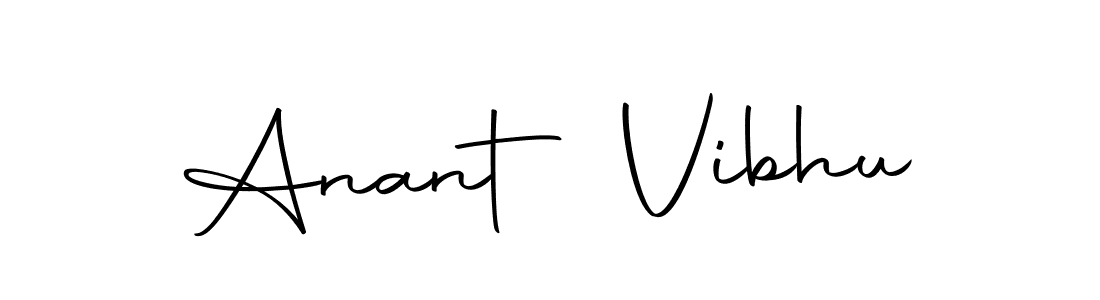 Make a beautiful signature design for name Anant Vibhu. With this signature (Autography-DOLnW) style, you can create a handwritten signature for free. Anant Vibhu signature style 10 images and pictures png