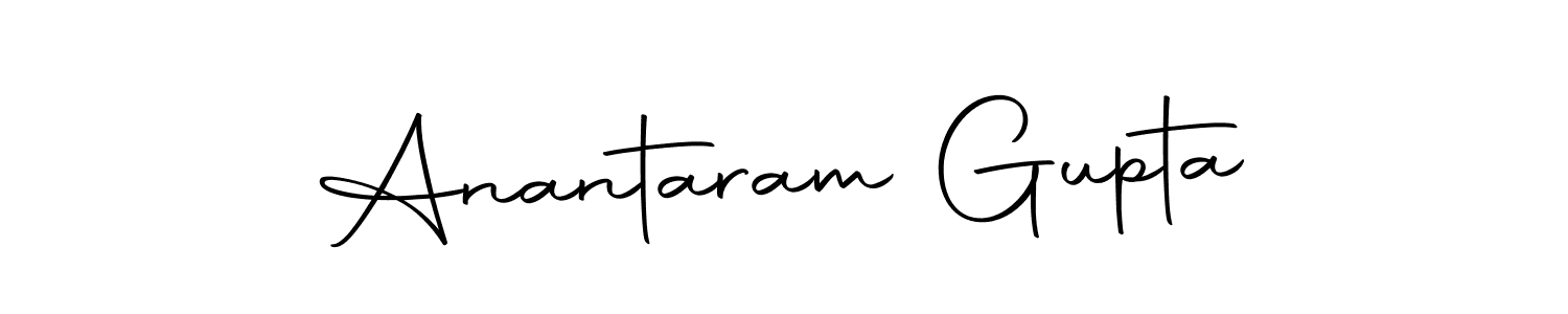 You should practise on your own different ways (Autography-DOLnW) to write your name (Anantaram Gupta) in signature. don't let someone else do it for you. Anantaram Gupta signature style 10 images and pictures png