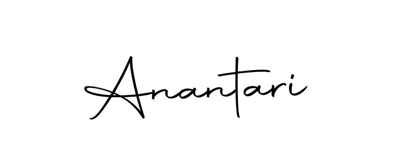 Create a beautiful signature design for name Anantari. With this signature (Autography-DOLnW) fonts, you can make a handwritten signature for free. Anantari signature style 10 images and pictures png
