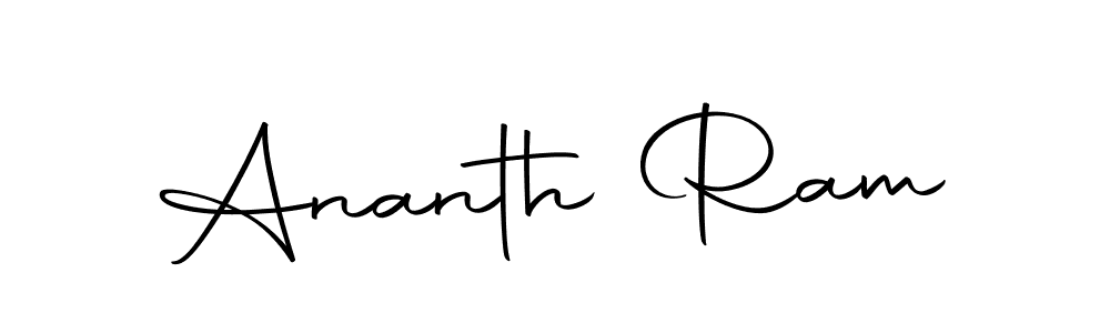 Use a signature maker to create a handwritten signature online. With this signature software, you can design (Autography-DOLnW) your own signature for name Ananth Ram. Ananth Ram signature style 10 images and pictures png