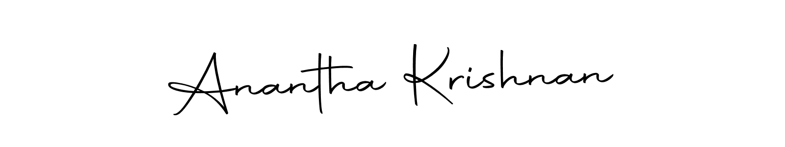 The best way (Autography-DOLnW) to make a short signature is to pick only two or three words in your name. The name Anantha Krishnan include a total of six letters. For converting this name. Anantha Krishnan signature style 10 images and pictures png