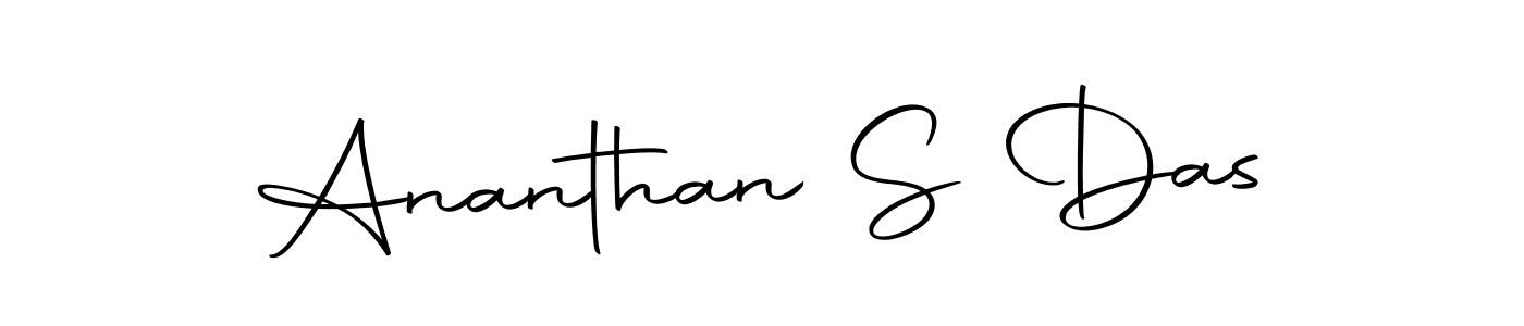 The best way (Autography-DOLnW) to make a short signature is to pick only two or three words in your name. The name Ananthan S Das include a total of six letters. For converting this name. Ananthan S Das signature style 10 images and pictures png