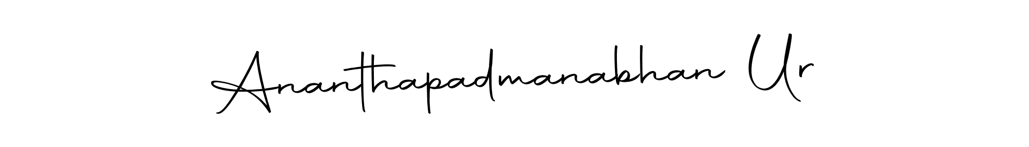 Use a signature maker to create a handwritten signature online. With this signature software, you can design (Autography-DOLnW) your own signature for name Ananthapadmanabhan Ur. Ananthapadmanabhan Ur signature style 10 images and pictures png