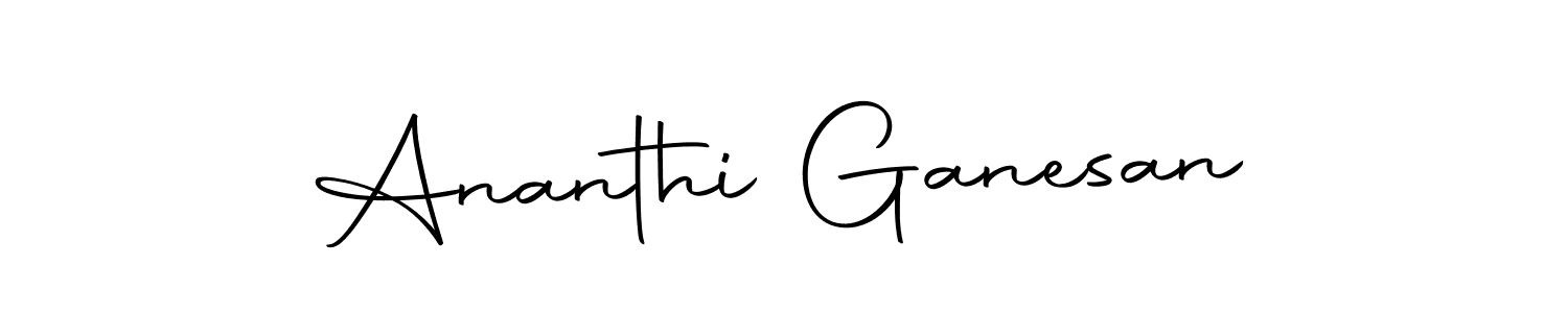 The best way (Autography-DOLnW) to make a short signature is to pick only two or three words in your name. The name Ananthi Ganesan include a total of six letters. For converting this name. Ananthi Ganesan signature style 10 images and pictures png