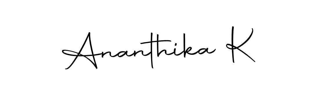 Also You can easily find your signature by using the search form. We will create Ananthika K name handwritten signature images for you free of cost using Autography-DOLnW sign style. Ananthika K signature style 10 images and pictures png