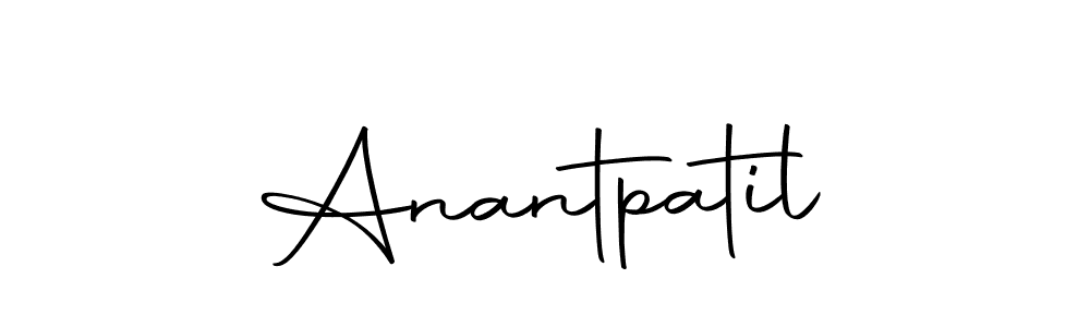 Make a beautiful signature design for name Anantpatil. With this signature (Autography-DOLnW) style, you can create a handwritten signature for free. Anantpatil signature style 10 images and pictures png