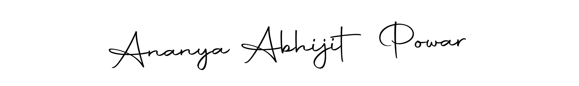 Also You can easily find your signature by using the search form. We will create Ananya Abhijit Powar name handwritten signature images for you free of cost using Autography-DOLnW sign style. Ananya Abhijit Powar signature style 10 images and pictures png