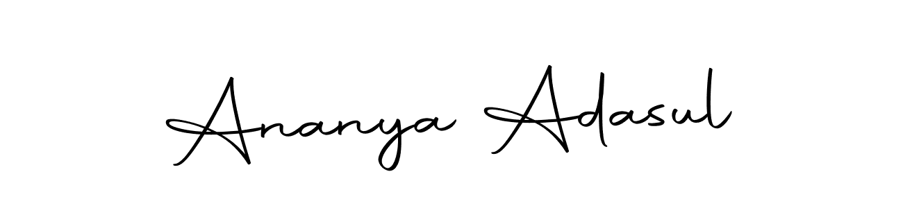 Once you've used our free online signature maker to create your best signature Autography-DOLnW style, it's time to enjoy all of the benefits that Ananya Adasul name signing documents. Ananya Adasul signature style 10 images and pictures png