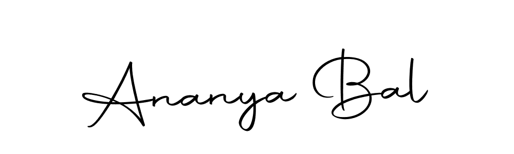 Autography-DOLnW is a professional signature style that is perfect for those who want to add a touch of class to their signature. It is also a great choice for those who want to make their signature more unique. Get Ananya Bal name to fancy signature for free. Ananya Bal signature style 10 images and pictures png