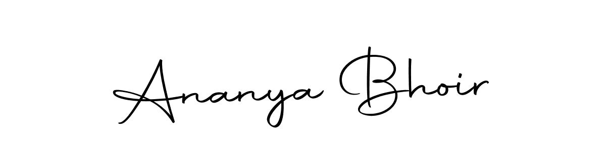 This is the best signature style for the Ananya Bhoir name. Also you like these signature font (Autography-DOLnW). Mix name signature. Ananya Bhoir signature style 10 images and pictures png