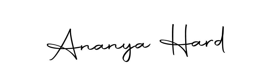 This is the best signature style for the Ananya Hard name. Also you like these signature font (Autography-DOLnW). Mix name signature. Ananya Hard signature style 10 images and pictures png