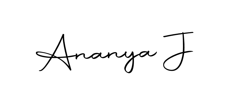 if you are searching for the best signature style for your name Ananya J. so please give up your signature search. here we have designed multiple signature styles  using Autography-DOLnW. Ananya J signature style 10 images and pictures png